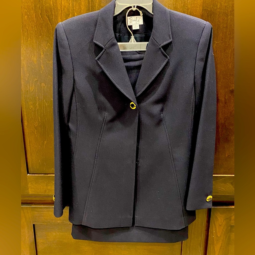 Navy Blue Business Suit